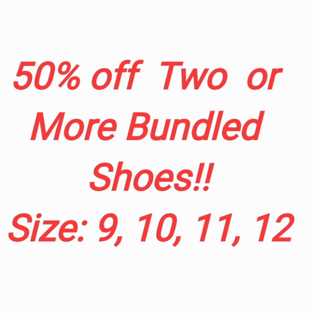 50% Discount on 2 or More Shoe Bundle